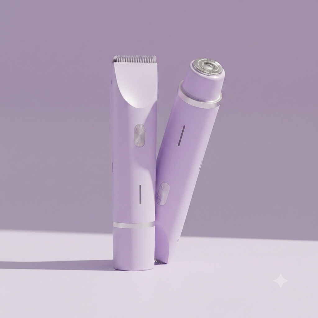 SoftTouch™ Electric Trimmer for Pubic Area & Bikini Line