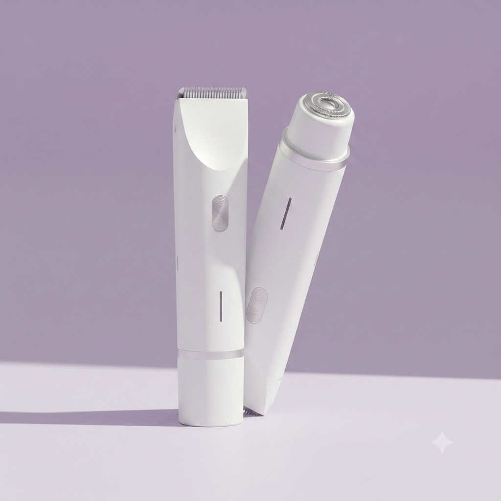 SoftTouch™ Electric Trimmer for Pubic Area & Bikini Line